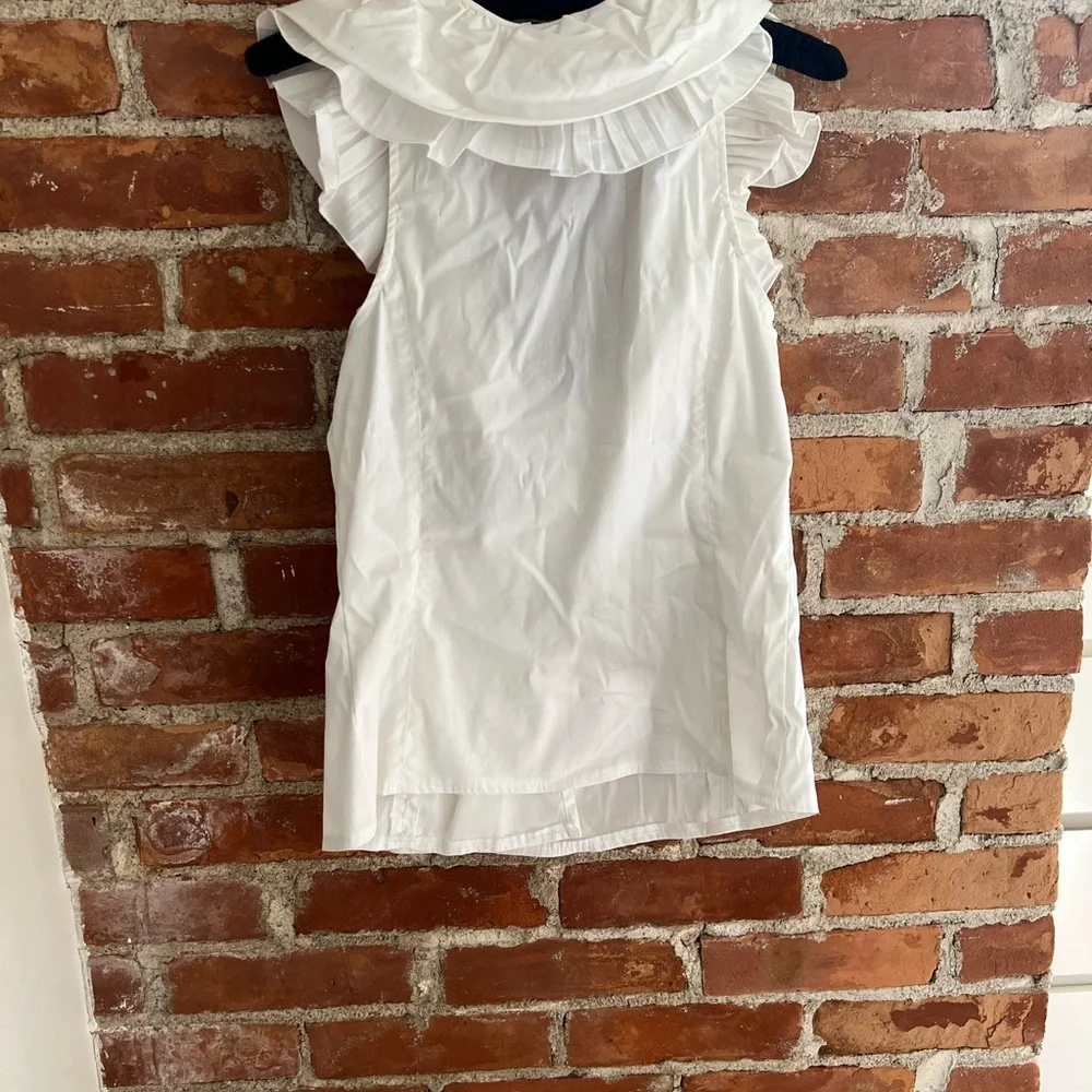 Bebe Ruffle button blouse - Picture 2 of 3